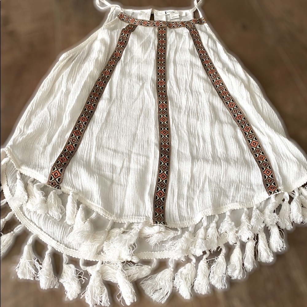 Beautiful boho detail top